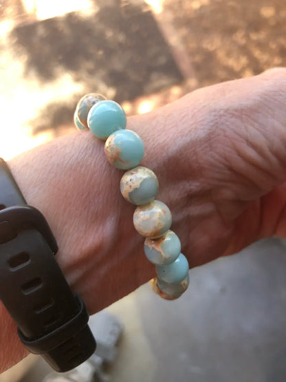 GlowGuard – Aqua Terra Jasper Jordande skydd & emotionell balans