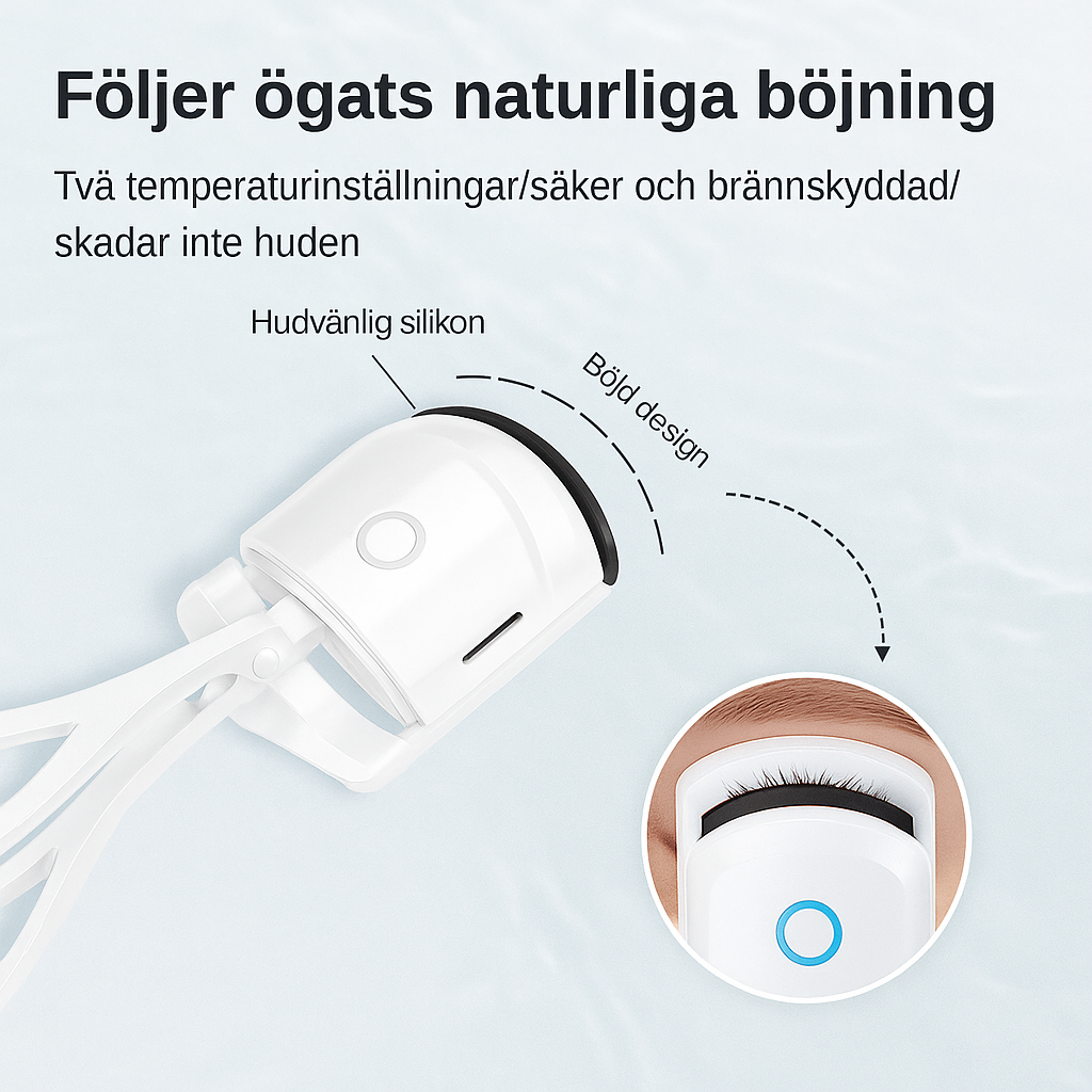 Elektrisk Ögonfransböjare