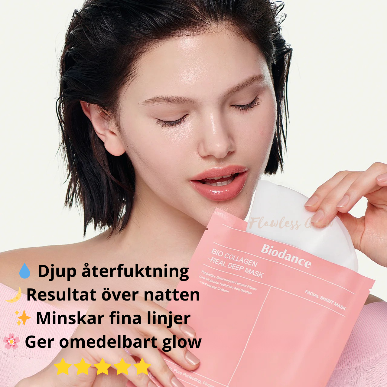 Flawless Sleep™ Collagen Mask