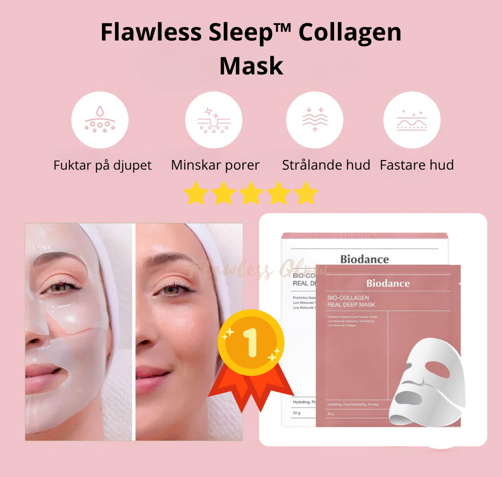 Flawless Sleep™ Collagen Mask