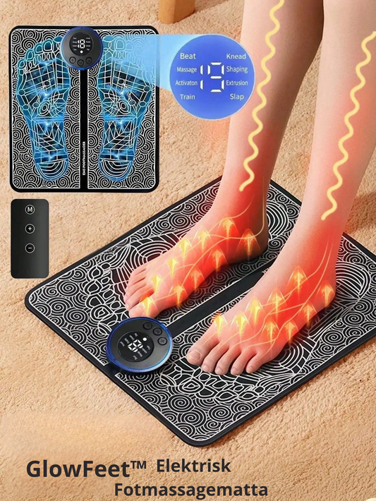 GlowFeet™ – Elektrisk Fotmassagematta