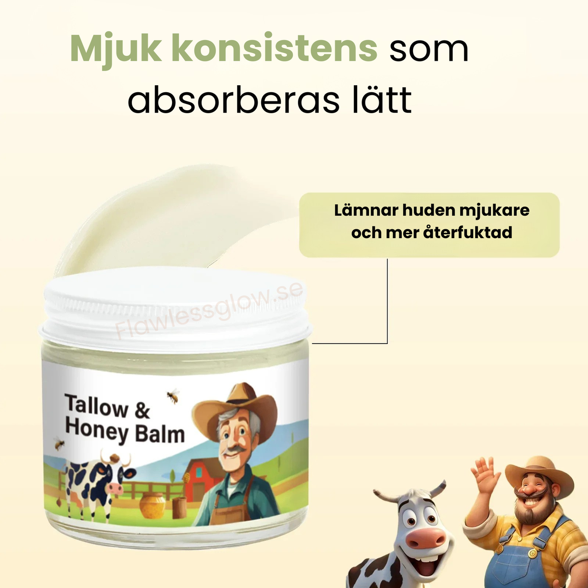 GlowNourish™ Tallow & Honey Balm