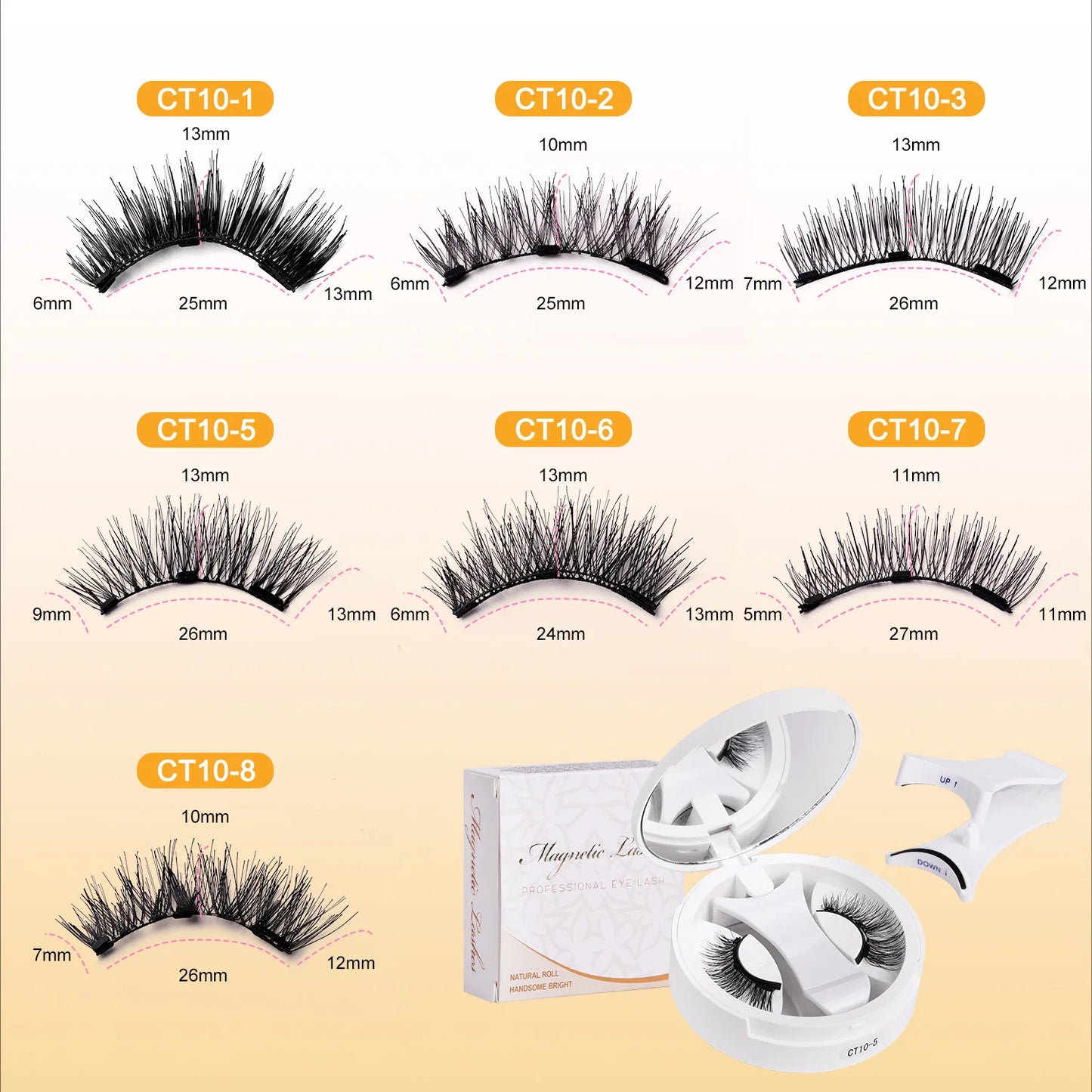 GlowLash™ – Magnetiska Ögonfransar