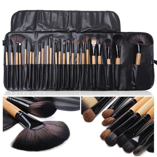 Makeupborstset 24st
