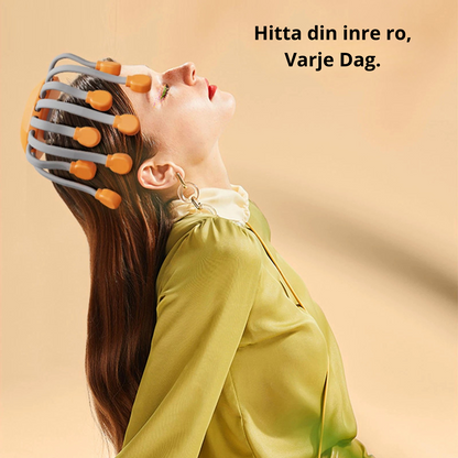 GlowCalm™ – Trådlös Hårbotten Massör