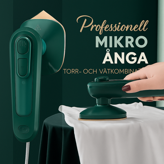 Bärbart Mini Ångstrykjärn