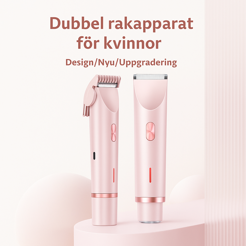 Elektrisk Rakhyvel -2-i-1 SilkyTouch™